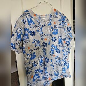Disney - Stitch Scrub Top